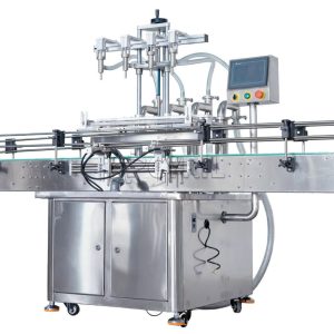 Fully automatic four-head liquid filling machine