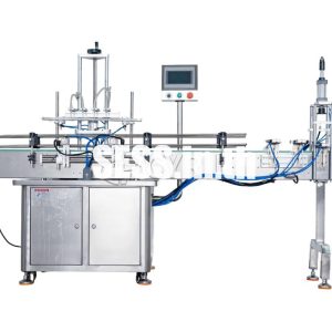 Fully automatic four-head liquid filling machine