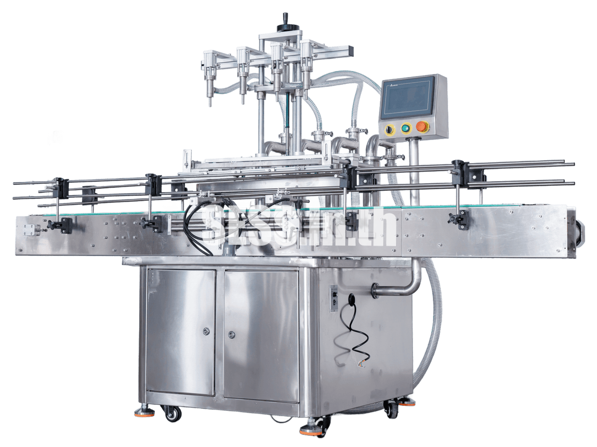 Fully automatic four-head liquid filling machine - Image 4