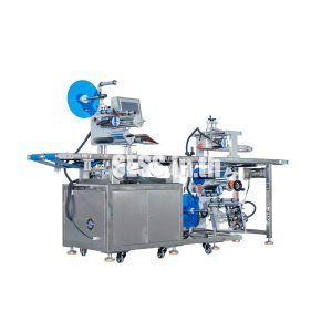 Fully automatic flat double-sided labeling machine