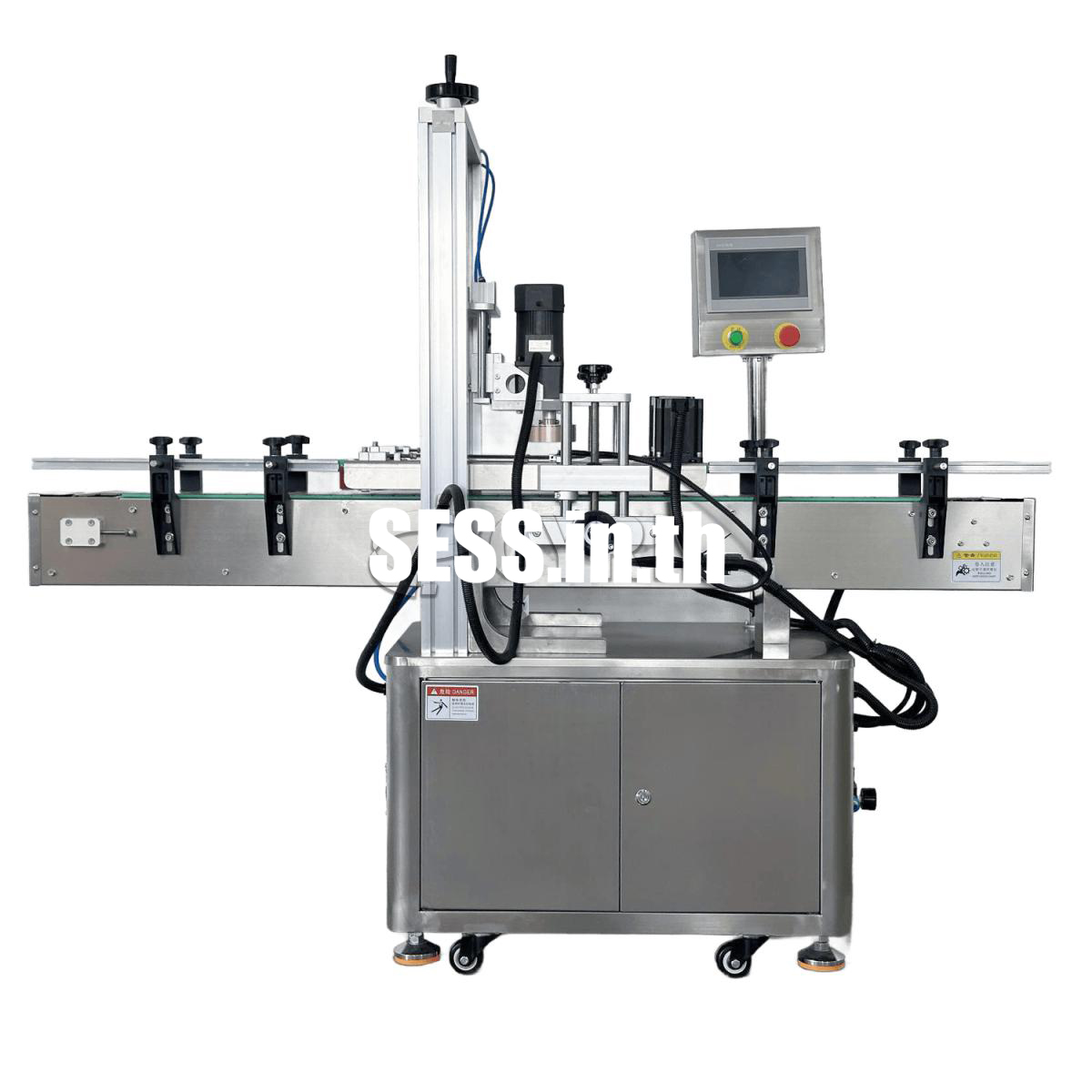Fully automatic four-wheel capping machine