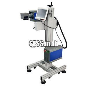 Fiber laser coding machine