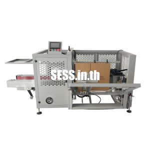 Carton opening and sealing machine